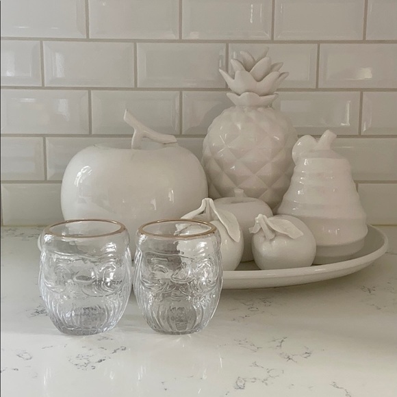 Anthropologie Santa Claus North Pole Juice Glass - Picture 3 of 15